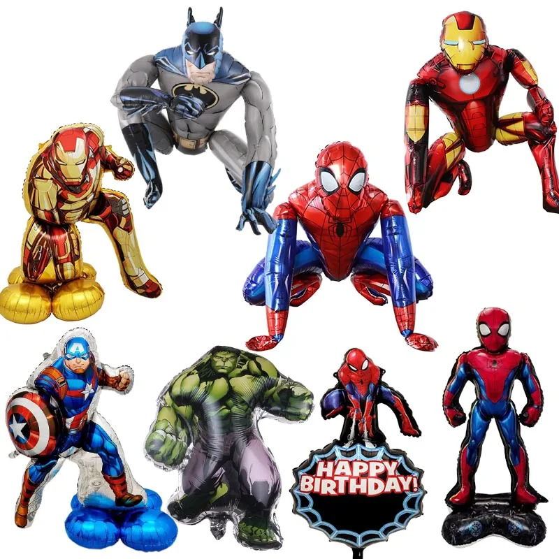 Supply Event - 3D Big superhero Foil Balloons Birthday