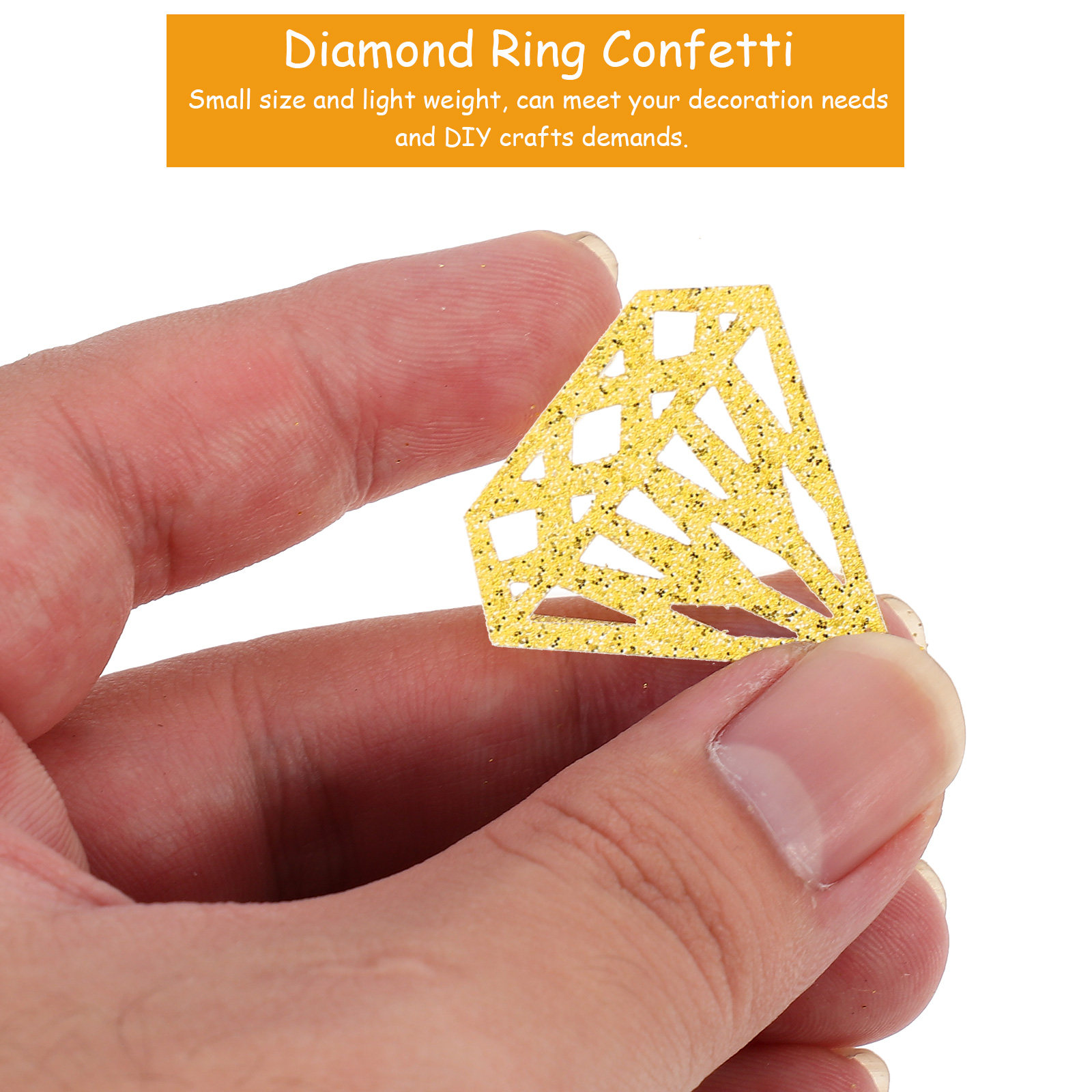 300Pcs Engagement Ring Confett - огляд і ціна Papercraft Supply Confetti