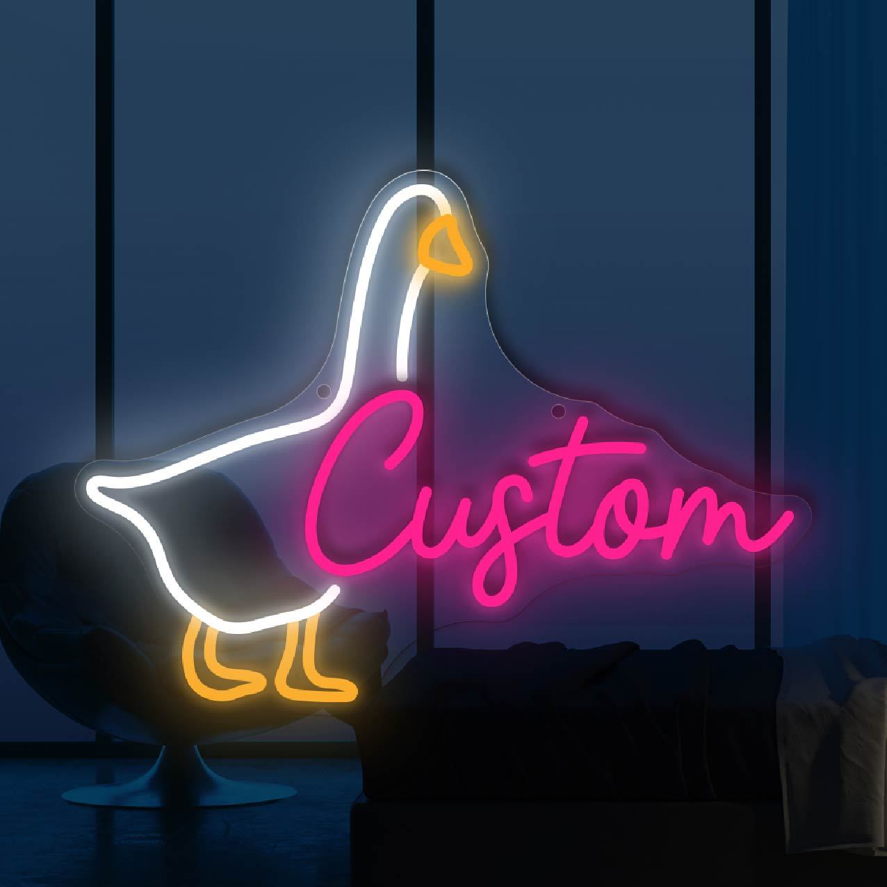 Custom Neon Sign with Text&Goo - огляд і ціна Neon Sign Party