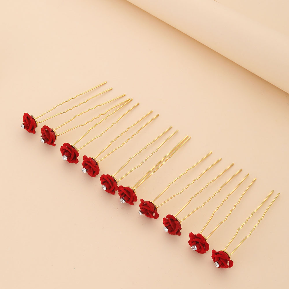 10Pcs Rose Hair Accessories We - огляд і ціна Event Suppliers