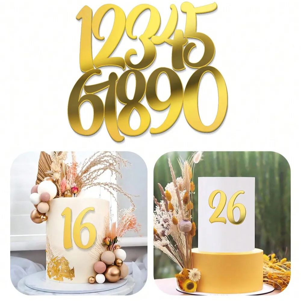 1set Golden Mirror Acrylic A-Z - огляд і ціна Event Z