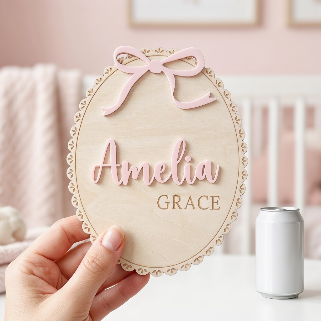 1Pc Custom Bow Lace Edge Baby  - огляд і ціна Eve Party