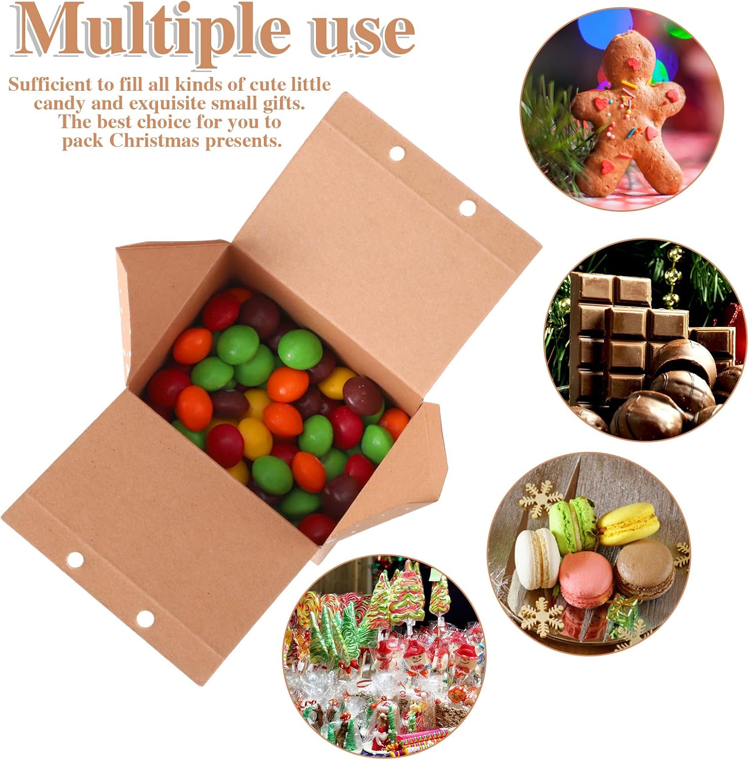 10/50pcs Christmas Gift Bags K - огляд і ціна Event Party Box