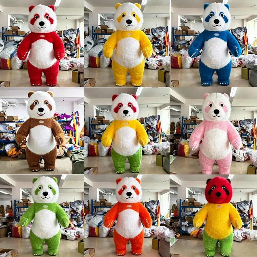 Colorful Giant Panda Inflatabl - огляд і ціна Event & Party Supply Photos